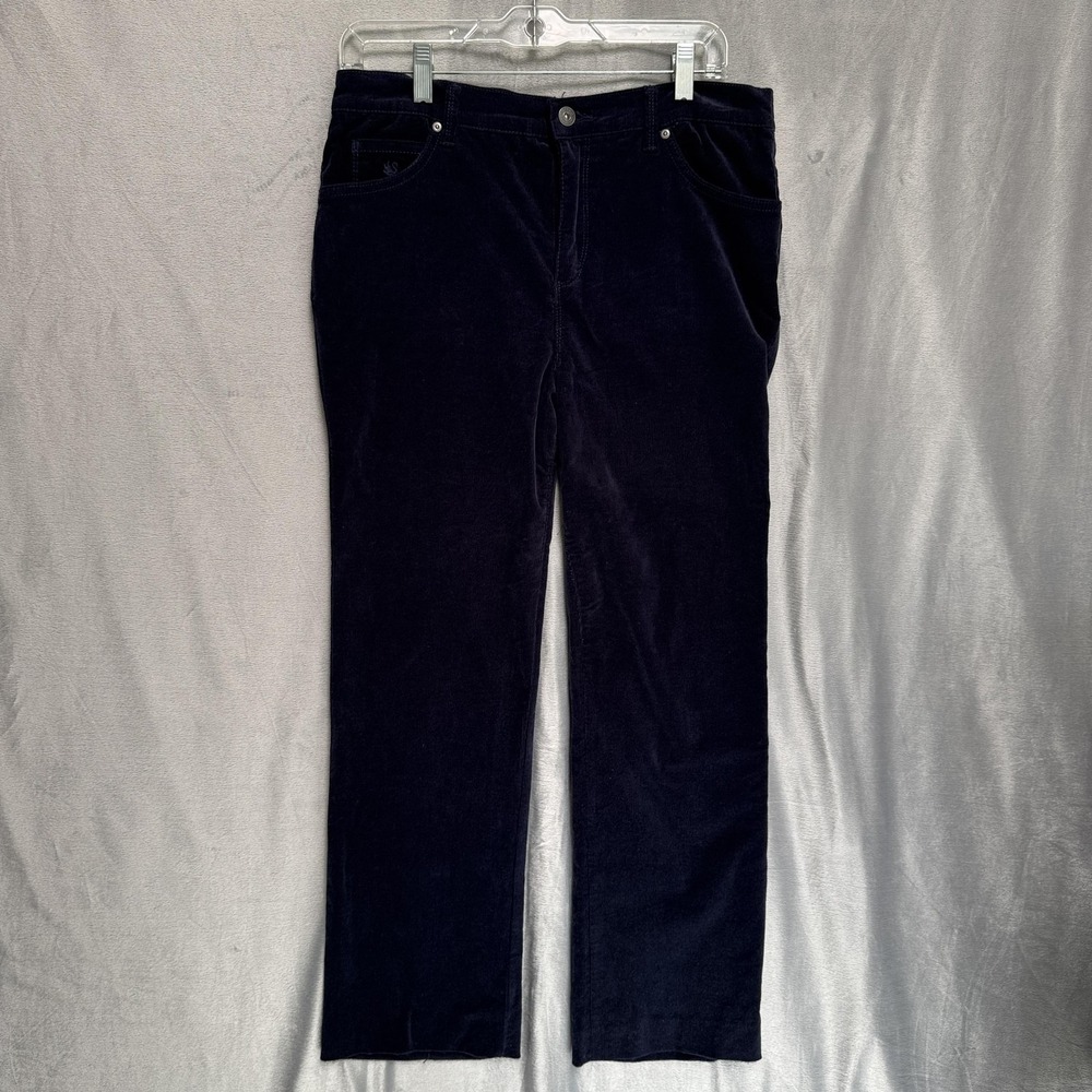 Gloria Vanderbilt Black Corduroy Pants